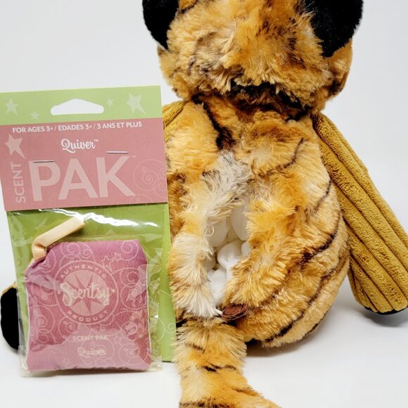 Scentsy Buddy Tiger Plush – Tucker the Tiger with Quiver Scentsy Pak - Picture 4 of 5